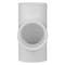 Charlotte Pipe And Foundry Charlotte Pipe Schedule 40 3/4 in. Slip X 3/4 in. D Slip PVC Tee 1 pk PVC 02400 0800 - alternate 4